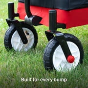 Radio Flyer All-Terrain Kid & Cargo Push Folding Wagon, Air Tires