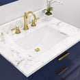 thumbnail image 7 of Water Creation Bristol 30"W Wood Single Bathroom Vanity in Blue/White, 7 of 7