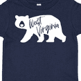 thumbnail image 4 of Inktastic West Virginia White Bear Silhouette Boys or Girls Toddler T-Shirt, 4 of 5