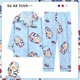 thumbnail image 1 of Conjunto de pijama con estampado de Sanrios para niños, cárdigan bonito de dibujos animados, My Melody, Kuromi, Pochacco, ropa Kawaii de manga larga, regalo para niños, 1 of 4