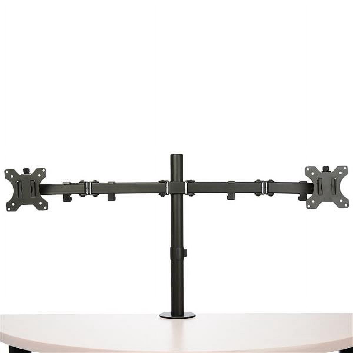 Startech.com Desk Mount Dual Monitor Arm, Desk Clamp / Grommet Vesa Monitor Mount For Up To 32 Inch Displays, Ergonomic Articulating Monitor Arm, Height Adjustable/tilt/swivel/rotating - Space-saving