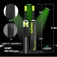 thumbnail image 3 of Jaspo Matrix Fumes Premium Hard Plastic Cricket Full Size Bat (35” X 4.5” Inch) For All Age Groups | Perfect For Practice, 3 of 4