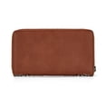thumbnail image 3 of Wrangler Western Wallet for Women RFID Paisley Wristlet Purse with zipper, Brown, 3 of 8