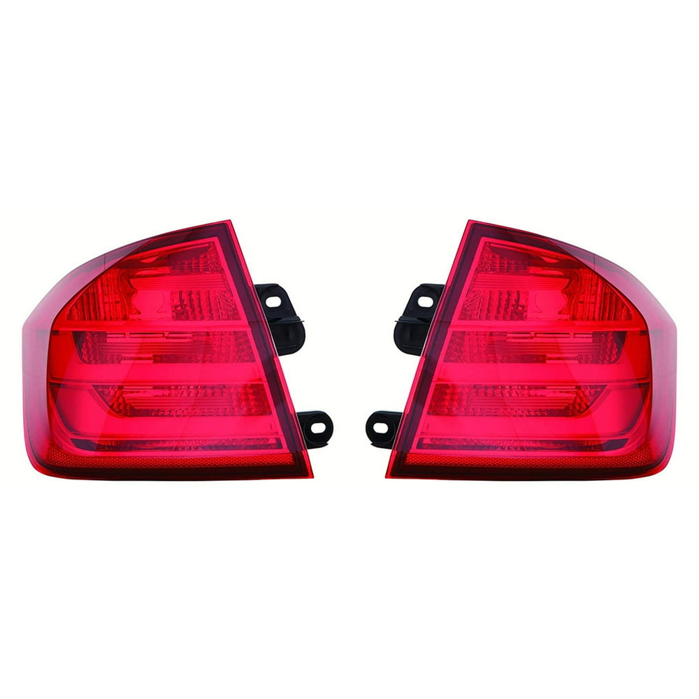 CarLights360 For 2012 2013 2014 2015 BMW 328i Tail Light Pair Driver