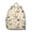 Beige-53, variant on Wild Deer Head Student Backpack – Artistic Geometric Forest Print With Rustic Nordic Ethnic Design Nature Aesthetic Woodland Theme