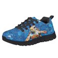 thumbnail image 4 of Chririnla Kids Sneakers for Boys Blue Turtle Shoes Size 10.5 Lace up Running Tennis Shoes Lightweight Breathable Sport Athletic Sneaker, 4 of 7