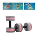 thumbnail image 4 of Aqua Fitness Foam Dumbbells - Pair for Pool Resistance Exercise (Red), 4 of 5