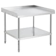 thumbnail image 1 of Yeshouse mesa de soporte para parrilla de acero inoxidable con certificación NSF, capacidad de 181 kg, patas ajustables y deflector de borde de 5 cm, ideal para equipos de restaurantes y hoteles, 1 of 7