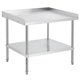 thumbnail image 1 of Yeshouse mesa de soporte para parrilla de acero inoxidable con certificación NSF, capacidad de 181 kg, patas ajustables y deflector de borde de 5 cm, ideal para equipos de restaurantes y hoteles, 1 of 7