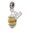 Two Tone, variant on Silver Plated Love Forever Spinner - Rope Charm Bead Dangle with Mini 2026