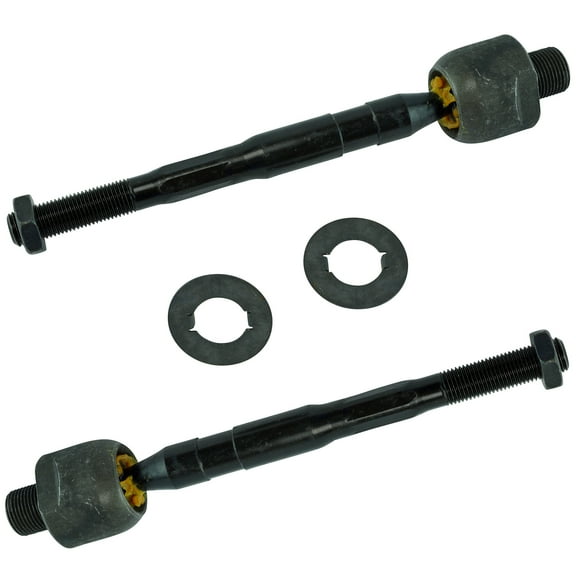TRQ Front Inner Tie Rod Set Fits Select 2009-2015 Honda Pilot