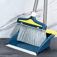 thumbnail image 6 of Broom and Dustpan Set for Home with Long Handle, 28.4" Broom with Dustpan Combo Set, Upright and Lightweight Dust pan and Brush Combo for Kitchen Room Office Lobby Floor Cleaning, 6 of 7