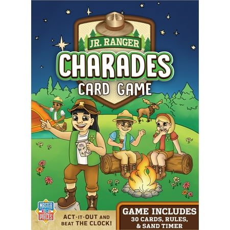 MasterPieces Kids Games - National Parks Jr Ranger - Charades Card Game