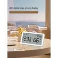 thumbnail image 2 of Room Thermometer Indoor Baby, AKKHOO Digital Hygrometer Thermometer (Thermohygrometer) - Precise Temperature Humidity Monitor for Home, Nursery & Office, 2 of 6