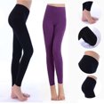 thumbnail image 3 of Leggings Femmes Doux pour la Peau Longs Pantalons Multicolores Filles Chauds Doux Coupe-Vent Élasticité Accessoires de Robe Intérieur Chambre Jujube Rouge Jujube Rouge Einzelban, 3 of 9