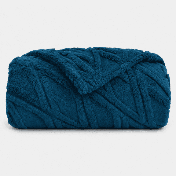 SUNNY HEAT Sherpa Blanket Twin Size 60"x80" All-Season Ultra Soft Bed Blanket Couch, Bed, Sofa, Travel Use, Green