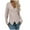 Khaki Sweaters, variant on Htigea Women's Crisscross V-Neck Sweaters Long Sleeve Knit Wrap Base Layer Jumpers Slim Fit Pullover Tops Blue S