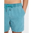 thumbnail image 2 of No Boundaries Washed Swim Trunks, 6" Inseam, Men's S-3XL, 2 of 5