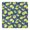 Yellow Lemon Fruit, variant on Beige and White Checkerboard Pattern Square Fitted Tablecloth with Elastic Edge,Square Table Cover,Washable Elastic Table Cover for Home Kitchen Party Decor 34"x34"