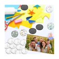 thumbnail image 3 of 48 Sets Craft Fridge Magnet Glass Ceramic Magnet With Adhesive Backing And Transparent Clear Glass, 3 of 5