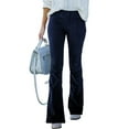 thumbnail image 1 of Luxur Pantalon Évasé Grand pour Femmes, Noir, Taille m, 1 of 3