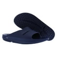 thumbnail image 4 of OOFOS Ooahh Slide Unisex Shoes Size 12, Color: Navy, 4 of 5