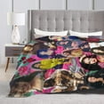 thumbnail image 5 of Selenas Blanket Flannel Fleece Blanket Ultra Soft Lightweight Throw Blanket for Bed Couch Living Room 40"X30", 5 of 6