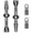 TITANIUM-40MM, variant on TITANIUM-40MM-Professional Road Bike Valves, Gravel Bike, Presta Tubeless