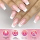 thumbnail image 4 of 120pcs White French Tip Press on Nails Medium Square Fake Nails Nude False French Tip Nail, 4 of 5
