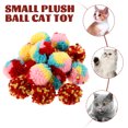 thumbnail image 2 of Miangastore 15Pcs Kitten Toys Cat Decompression Ball Cat Chewing Plush Ball Cat Plush Ball, 2 of 9