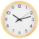 thumbnail image 1 of Reloj grande de pared de madera maciza, silencioso y sencillo, colgante, para el hogar, oficina y dormitorio (sin esfera), 1 of 8