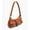 Brown, variant on Women’s Shoulder Bags Y2K Vintage Gothic PU Leather Mini Handbag Chic Belt Buckle Totes Lightweight For Spicy Girls Daily Use Work Shopping Date Travel Fashion Designer Female Small Underarm Purse
