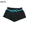thumbnail image 2 of Pantalones cortos Trajes de baño para mujer Tankini Calzoncillos de baño Parte inferior del traje de baño Pantalones cortos Bañadores de playa - Negro Azul, 2 of 6