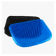 thumbnail image 1 of Cojín de gel silicon ergonomico  tipo panal para silla color azul, 1 of 1