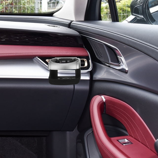 unbranded 2Ud Soporte Para Bebidas Montura En Rejilla De Aire Accesorio Resistente Y Fácil Limpiar