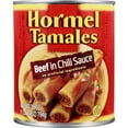 thumbnail image 2 of (3 pack) HORMEL Beef Tamales in Chili Sauce, Shelf Stable, 28 oz Steel Can, 2 of 13