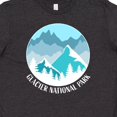 thumbnail image 4 of Inktastic Glacier National Park Blue Montana Youth T-Shirt, 4 of 5