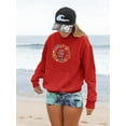 thumbnail image 2 of Buon Ferragosto Sea Wreath Hoodie Women -Image by Shutterstock, Female Small, 2 of 4