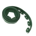 PE Garden Edging Border Kit 5cmx5cmx5m Lawn Edging with 30 Spikes for