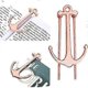 thumbnail image 5 of Metal Book Page Marker for School Supplies Bookmarks Book Page Holder Page Marker Bookmarks Metal Page Holder Vintage Bookmarks, 5 of 5