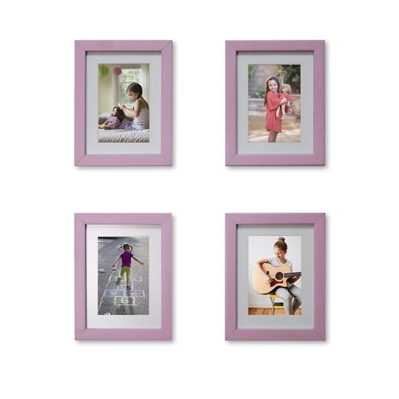 NEW ARRIVALS SET DE 4 MARCOS COLOR ROSA PASTEL DII FRAME SET DE 4 MARCOS SDFCAN523