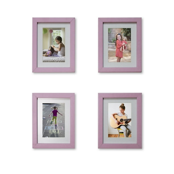 NEW ARRIVALS SET DE 4 MARCOS COLOR ROSA PASTEL DII FRAME SET DE 4 MARCOS SDFCAN523