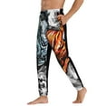 thumbnail image 3 of Xecao Four Running Horses Print Active Tech Joggers for Men, Mens Sweatpants Lounge Pants with Pockets-Medium, 3 of 5