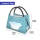 thumbnail image 2 of Disketp Bathtub with Soap Bubbles Bolsa Térmica Estampada, Bolsa Térmica Aislante para Almuerzo, Playa y Campamento, 2 of 6