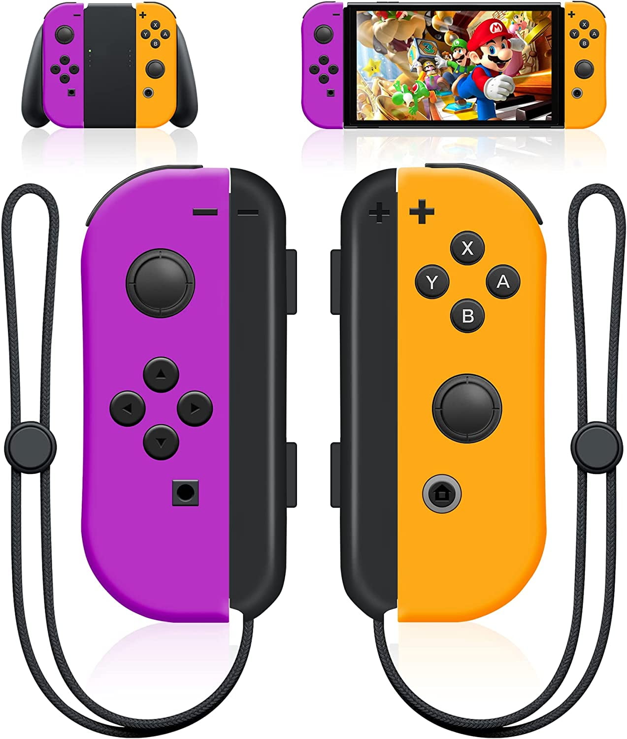 Joycon Controller Compatible with Switch, Wireless Joy Cons Replacement