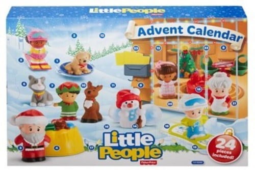 Fisher Price Little People Advent Calendar Christmas Tree present gift star toy 