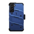 thumbnail image 2 of ZIZO BOLT Bundle for Galaxy S22 Plus Case with Screen Protector Kickstand Holster Lanyard - Blue, 2 of 5