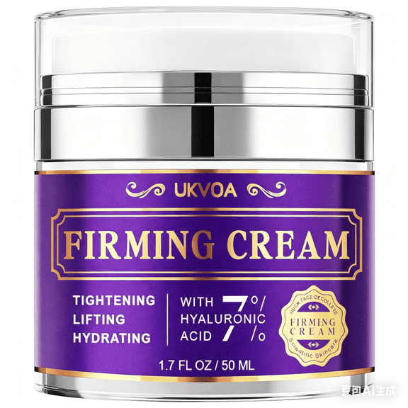 Retinol Neck & Face Anti-Wrinkle Cream, Firming Tightening Lifting Moisturizer with Collagen & Hyaluronic Acid 1.7 Fl Oz
