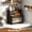 Black, variant on Bread Box For Kitchen Countertop Double Layer Large Corner Capacity Storage Bin Farmhouse Breadbox Container Organizer Cabinet Cupboard
