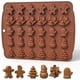 thumbnail image 1 of Christmas Silicone Mold - Gingerbread & More - 30-cavity, 1 of 5